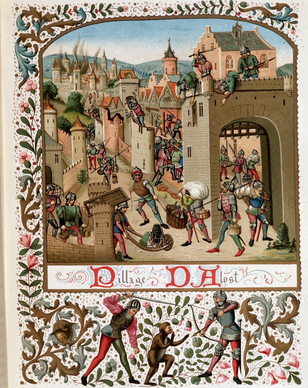 Saqueo de Aalst (Bélgica flamenca), Edad Media de Jean (after) Froissart