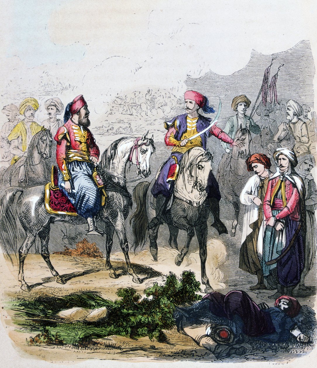 Batalla de Nezib (Nisib, Nizib, Nizip) 24 de junio de Jean Adolphe Beauce