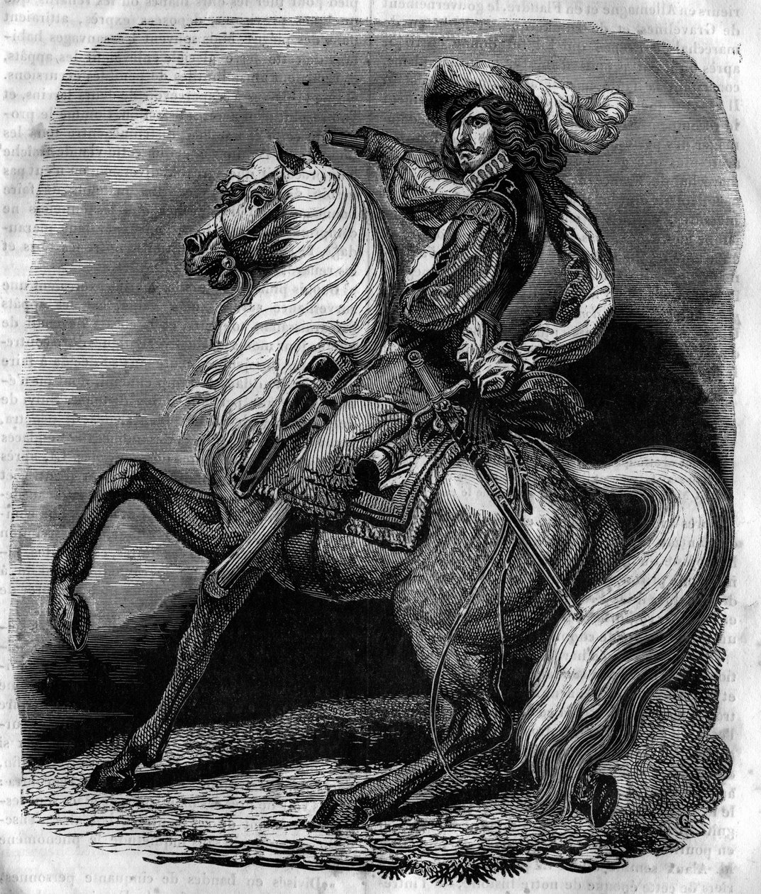 Retrato de Josias Rantzau, Señor de Bothkamp de Jean Alaux