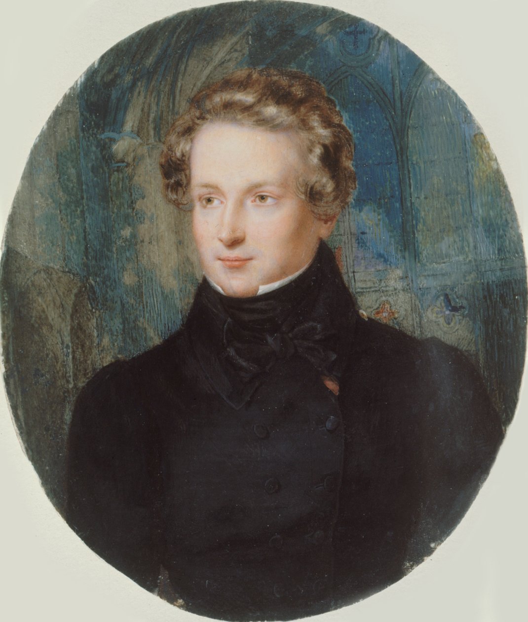 Retrato de Victor Hugo 1802-1885, 1822 de Jean Alaux