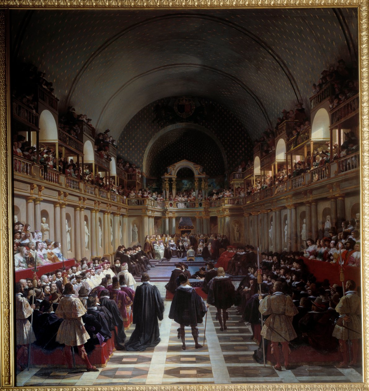 Los Estados Generales de París el 27 de octubre de 1614 de Jean Alaux