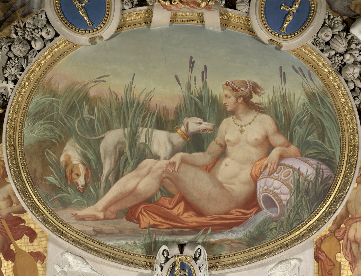La ninfa de Fontainebleau de Jean Alaux
