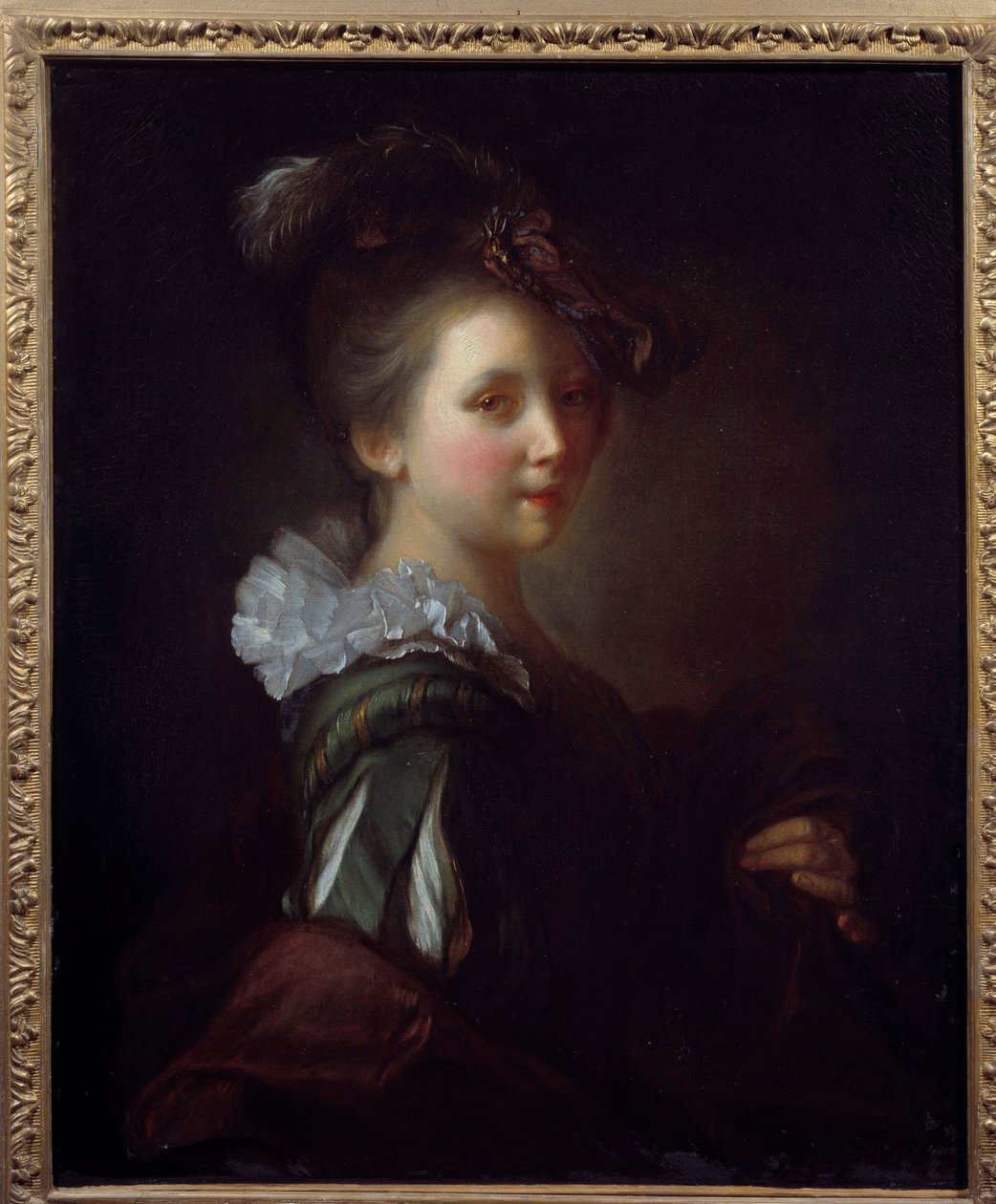 Retrato de mujer de Jean Alexis Grimou