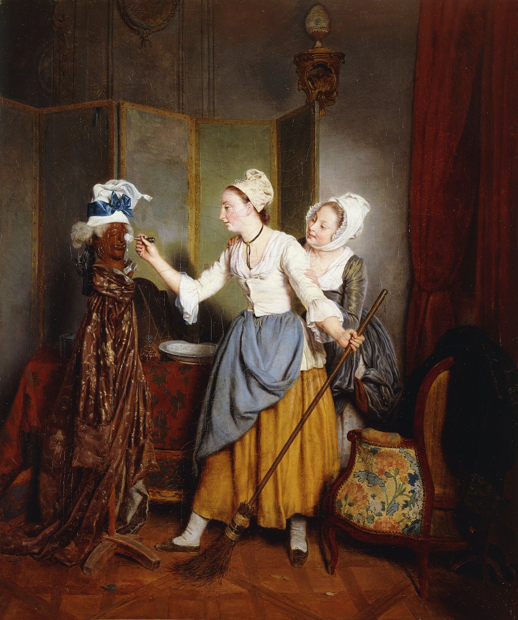 El vestido del maniquí, 1835 de Jean Alphonse Roehn