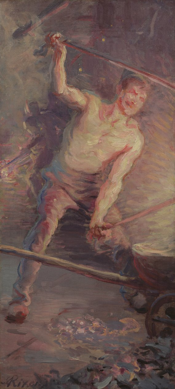 El Fuego, 1889 de Jean Andre Rixens