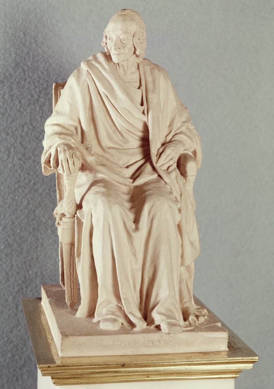 Francois Marie Arouet Voltaire (1694-1778) 1778 de Jean Antoine Houdon
