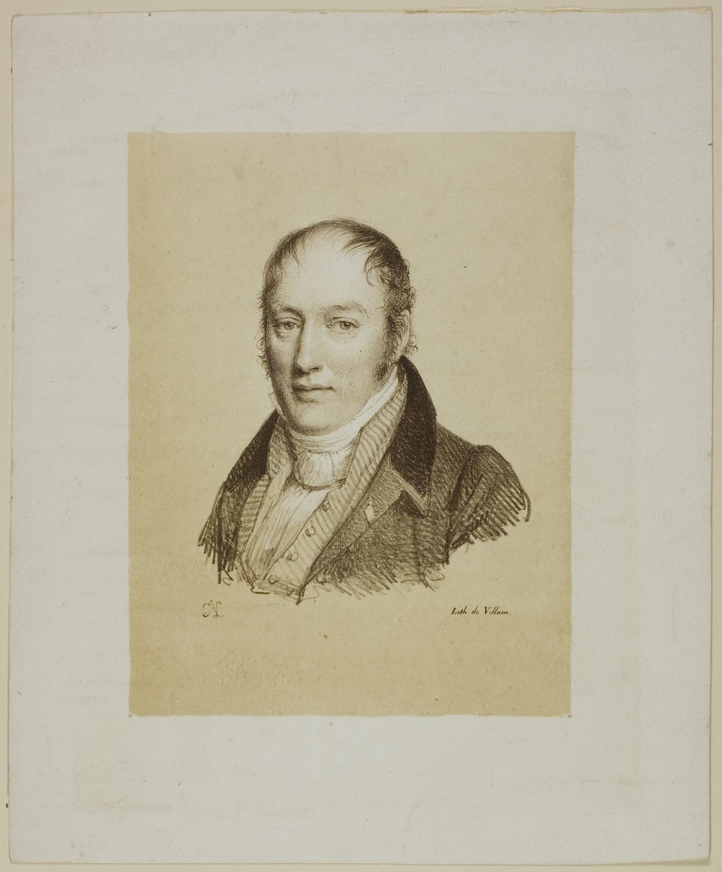 Retrato de un hombre de Jean Antoine Laurent