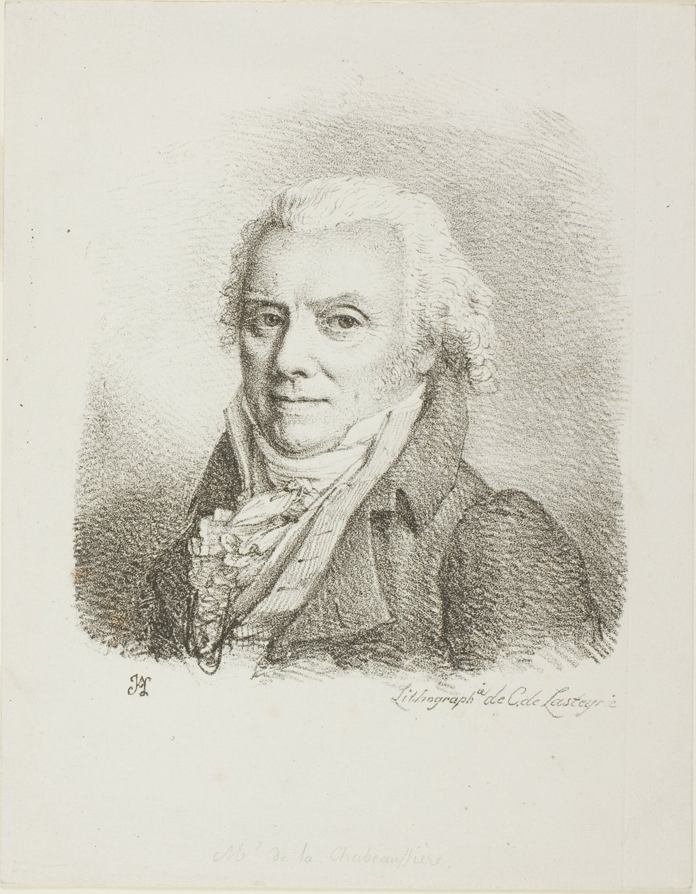 Autorretrato con abrigo de tela oscura de Jean Antoine Laurent