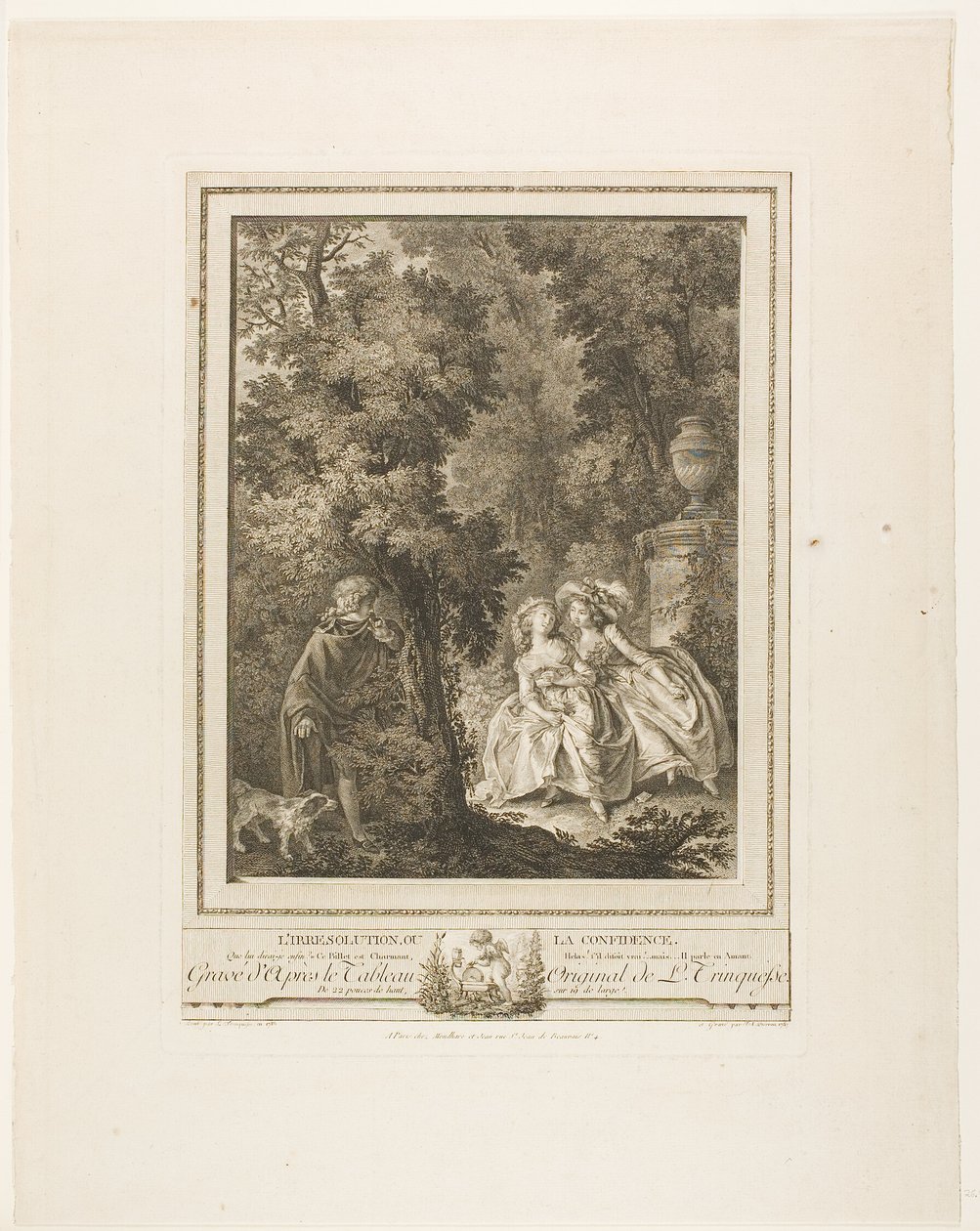Irresolución, o la confianza de Jean Antoine Pierron