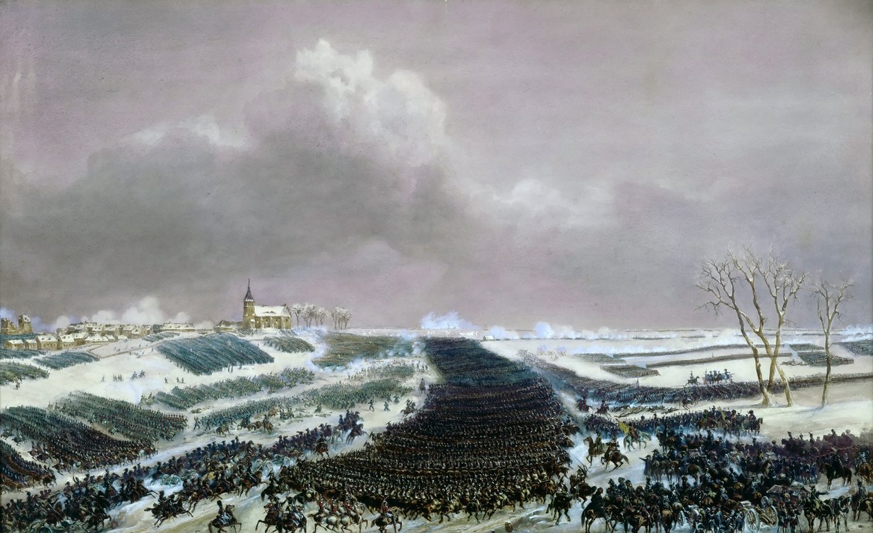 La batalla de Preussisch-Eylau el 8 de febrero de 1807 de Jean Antoine Simeon Fort