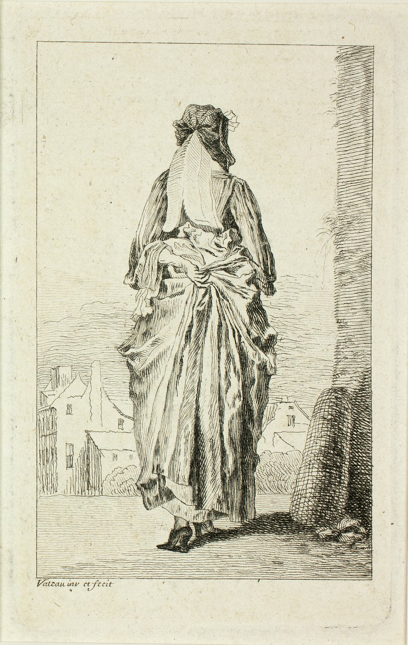 Figuras de moda de Jean Antoine Watteau