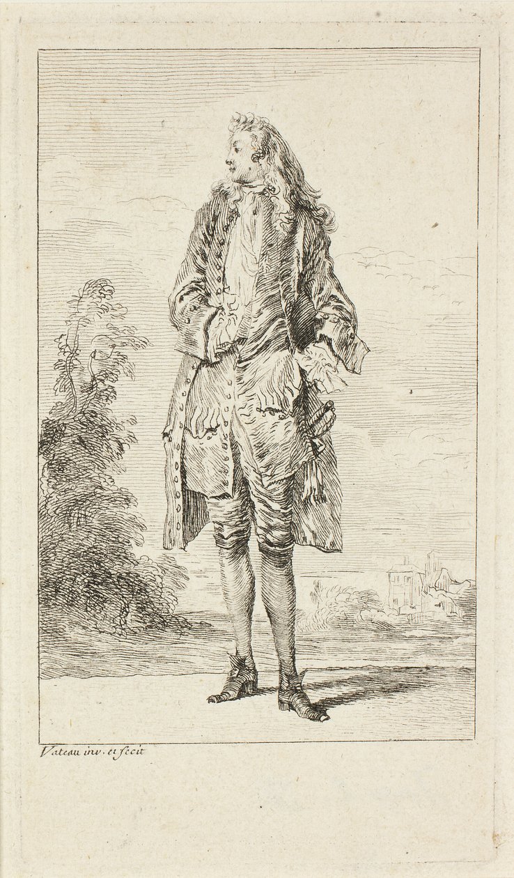 Figuras de Moda de Jean Antoine Watteau