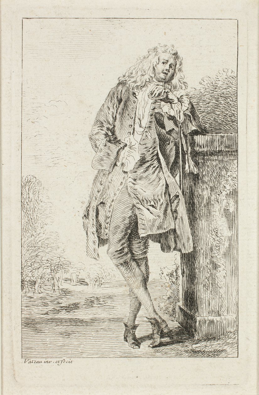 Figuras de moda de Jean Antoine Watteau