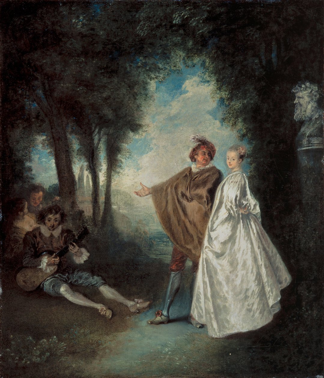 La Promenade de Jean Antoine Watteau