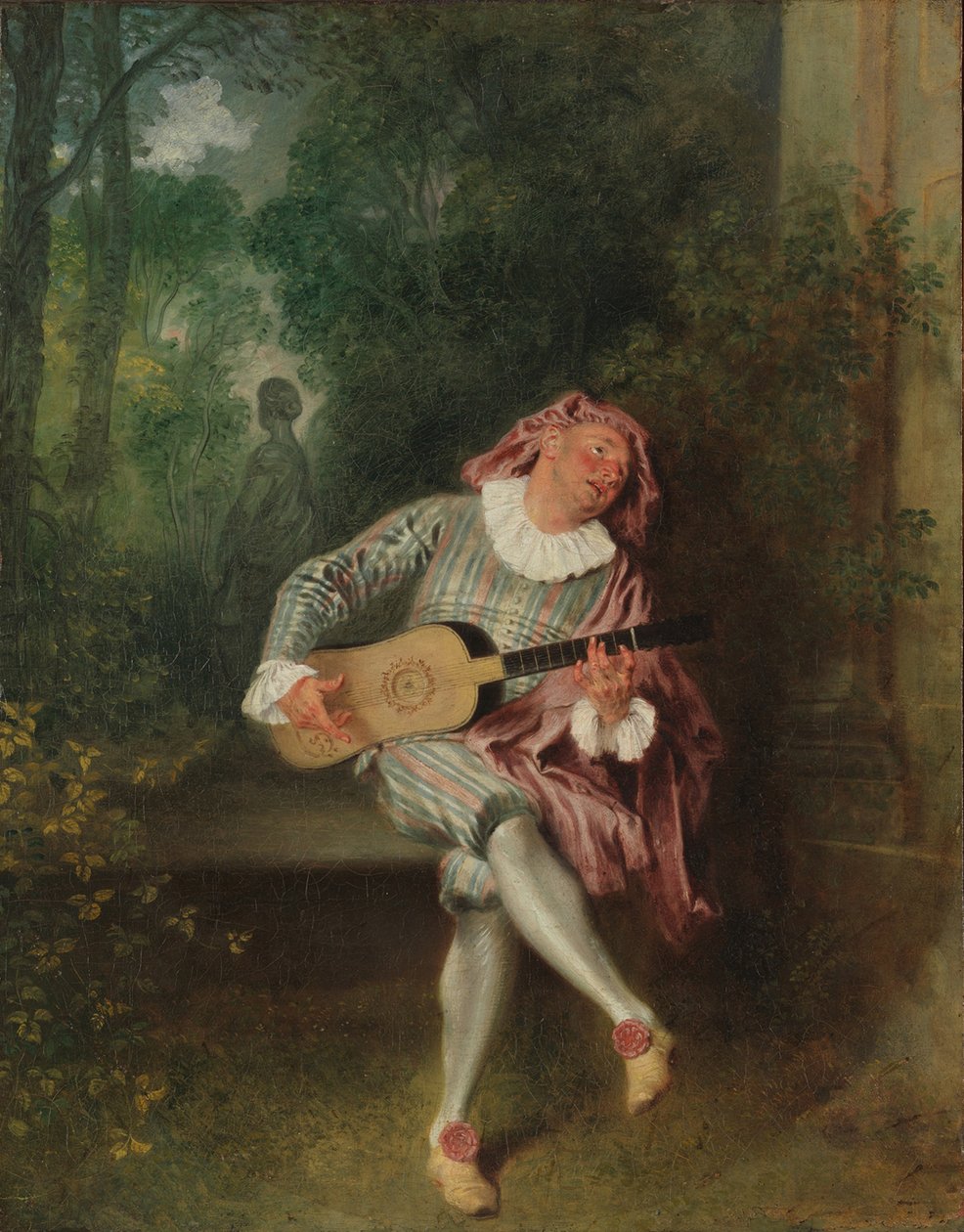 Mezzetin, c.1718-20 de Jean Antoine Watteau
