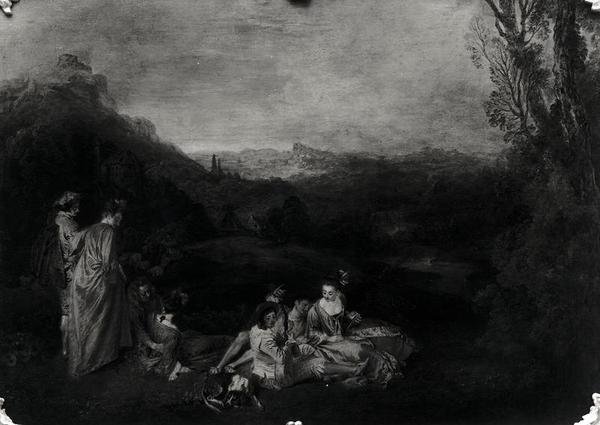 Amor Pacífico, c.1718-19 de Jean Antoine Watteau