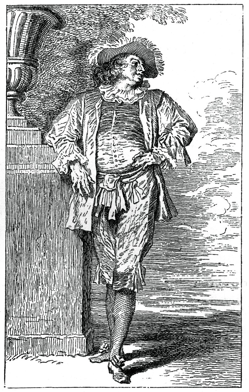 Traje campesino, 1885 de Jean Antoine Watteau