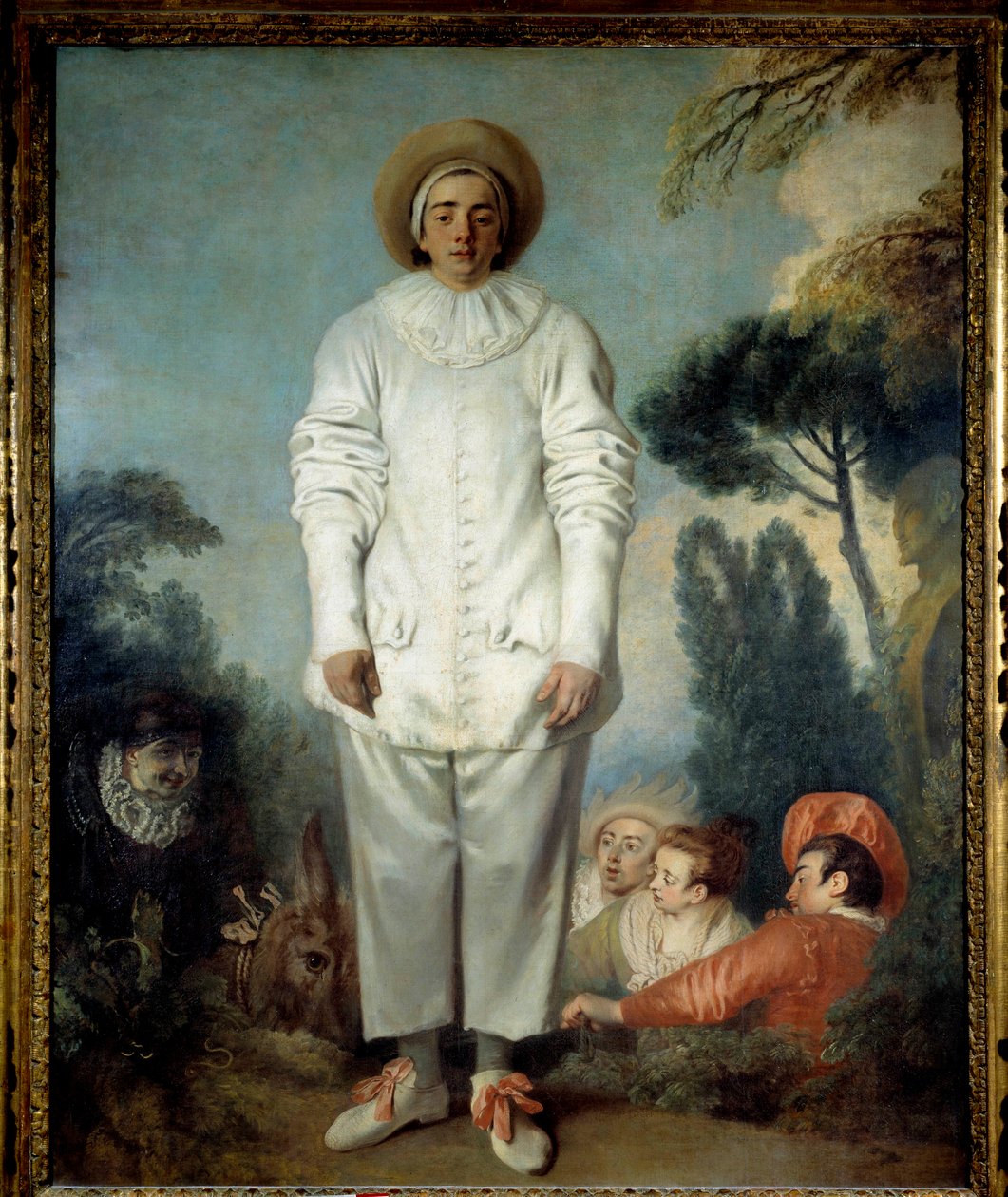 Pierrot, antes llamado Gilles. (Pedrolino en la Commedia dell