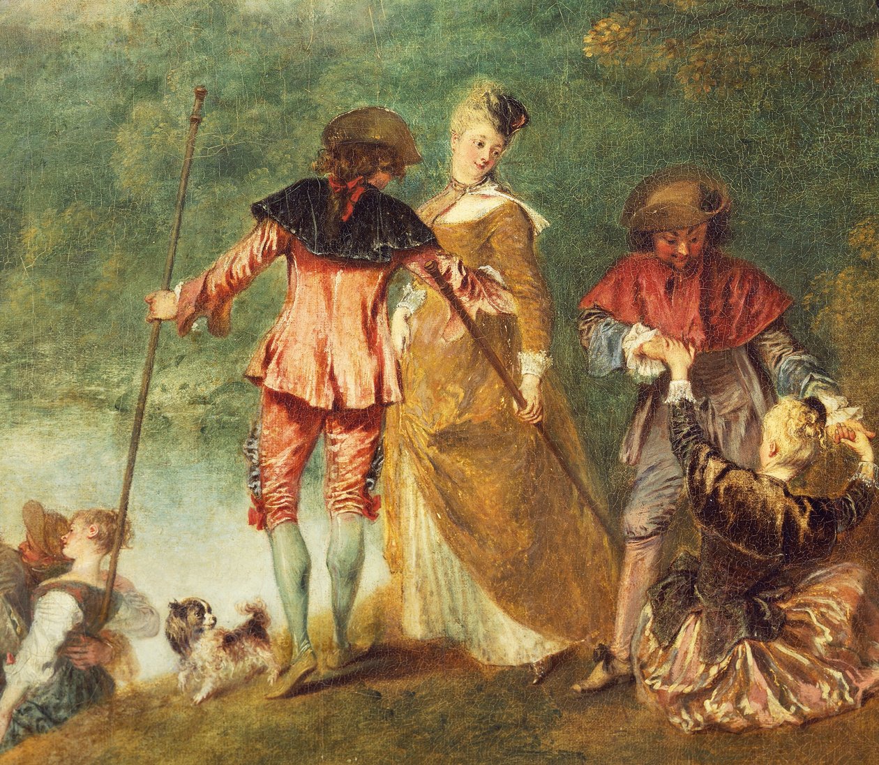 Peregrinación a la isla de Citera, conocida como Embarque para Citera de Jean Antoine Watteau