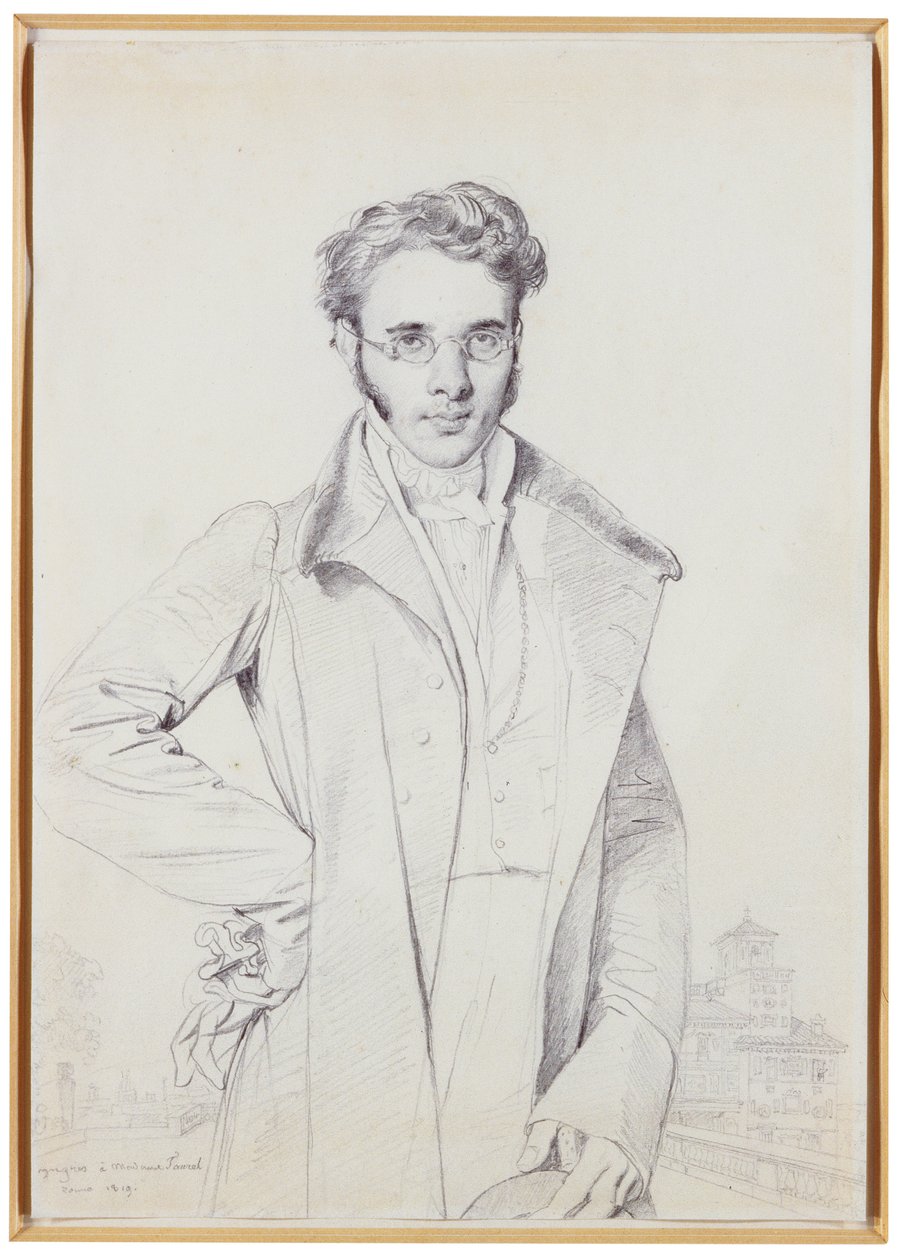 André-Benoît Barreau, dit Taurel, 1819 de Jean Auguste Dominique Ingres