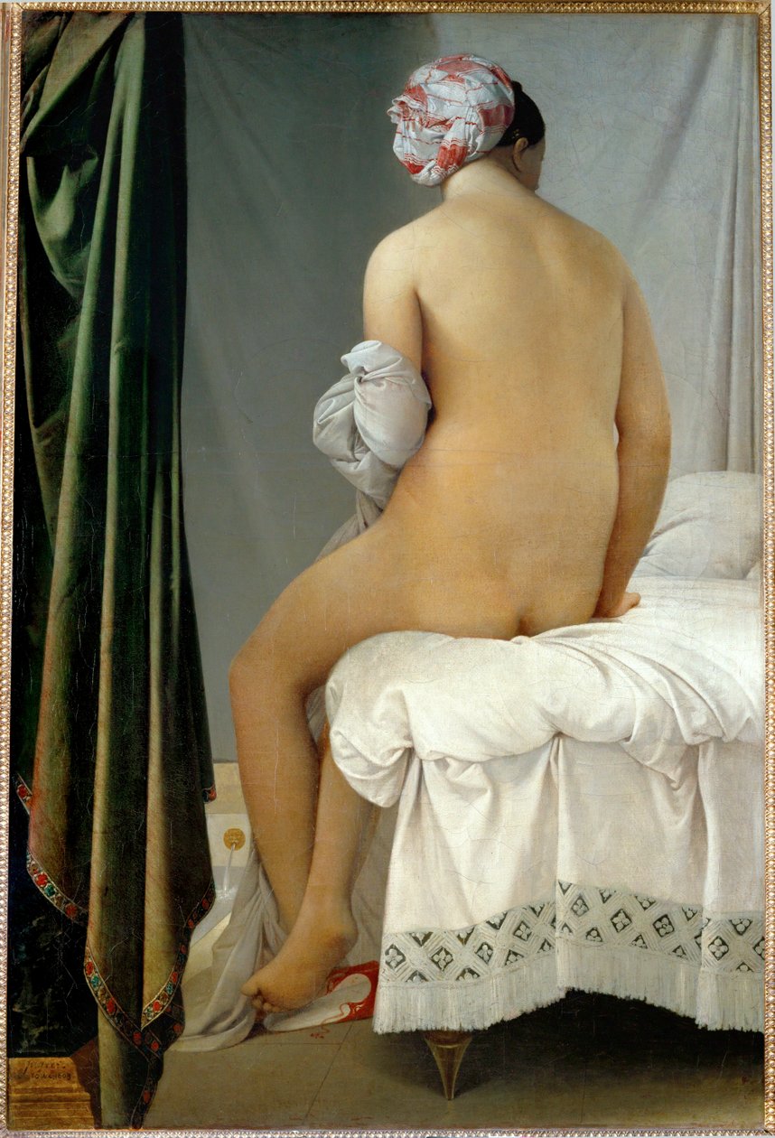 Bañista ... de Jean Auguste Dominique Ingres