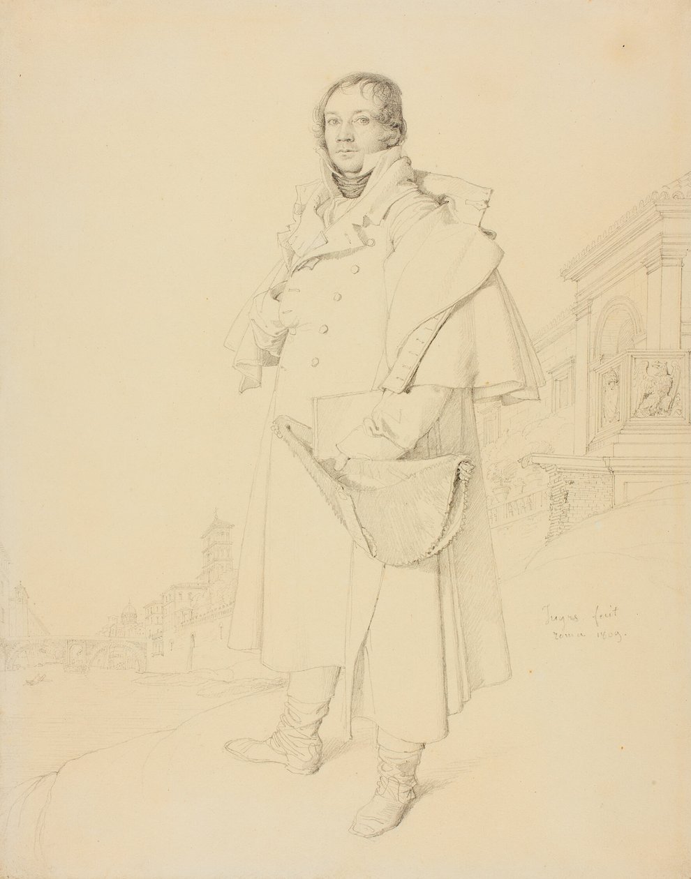 Charles François Mallet, Ingeniero de Caminos, Canales y Puertos de Jean Auguste Dominique Ingres