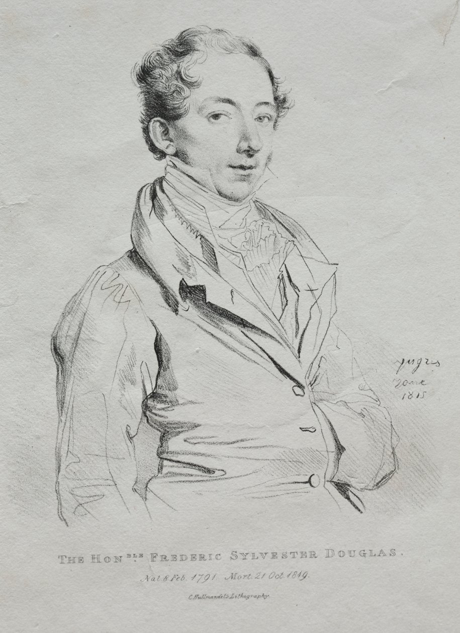 Honorable Frederic Sylvester Douglas de Jean Auguste Dominique Ingres