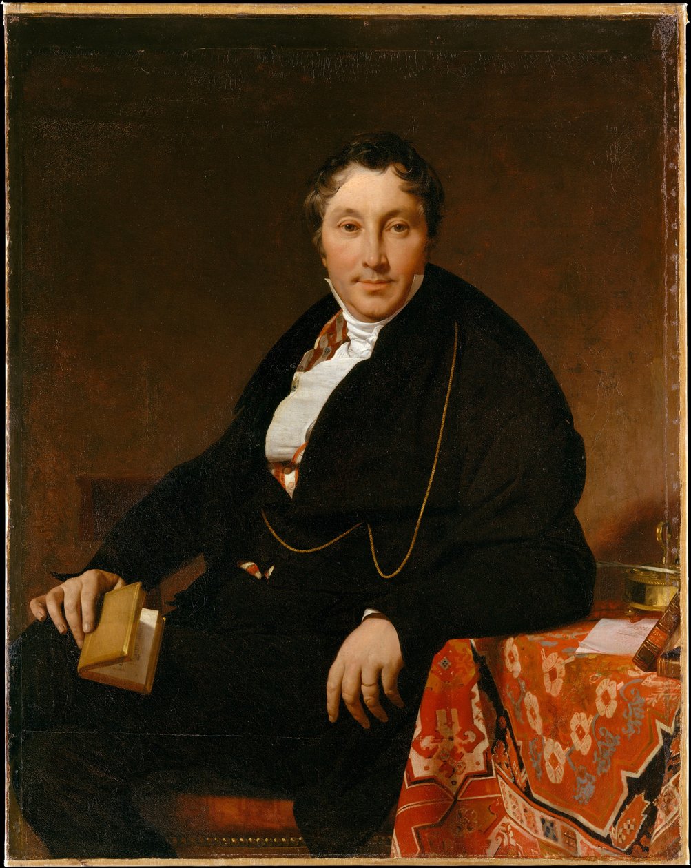 Jacques-Louis Leblanc (1774-1846) de Jean Auguste Dominique Ingres