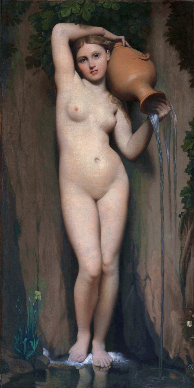 La Source de Jean Auguste Dominique Ingres