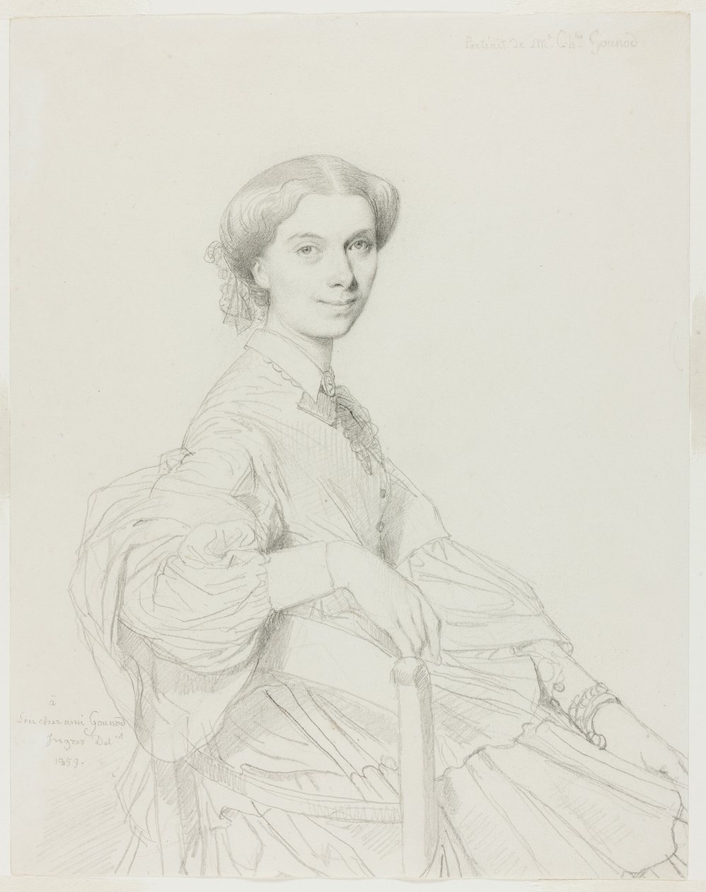 Madame Charles Gounod de Jean Auguste Dominique Ingres