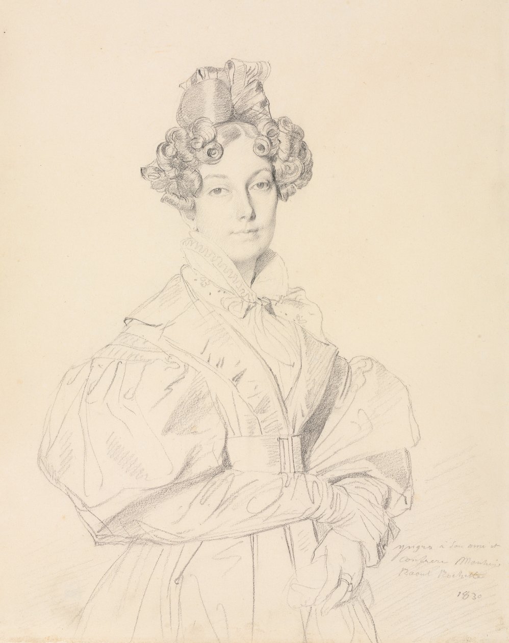 Madame Désiré Raoul-Rochette, 1830 de Jean Auguste Dominique Ingres