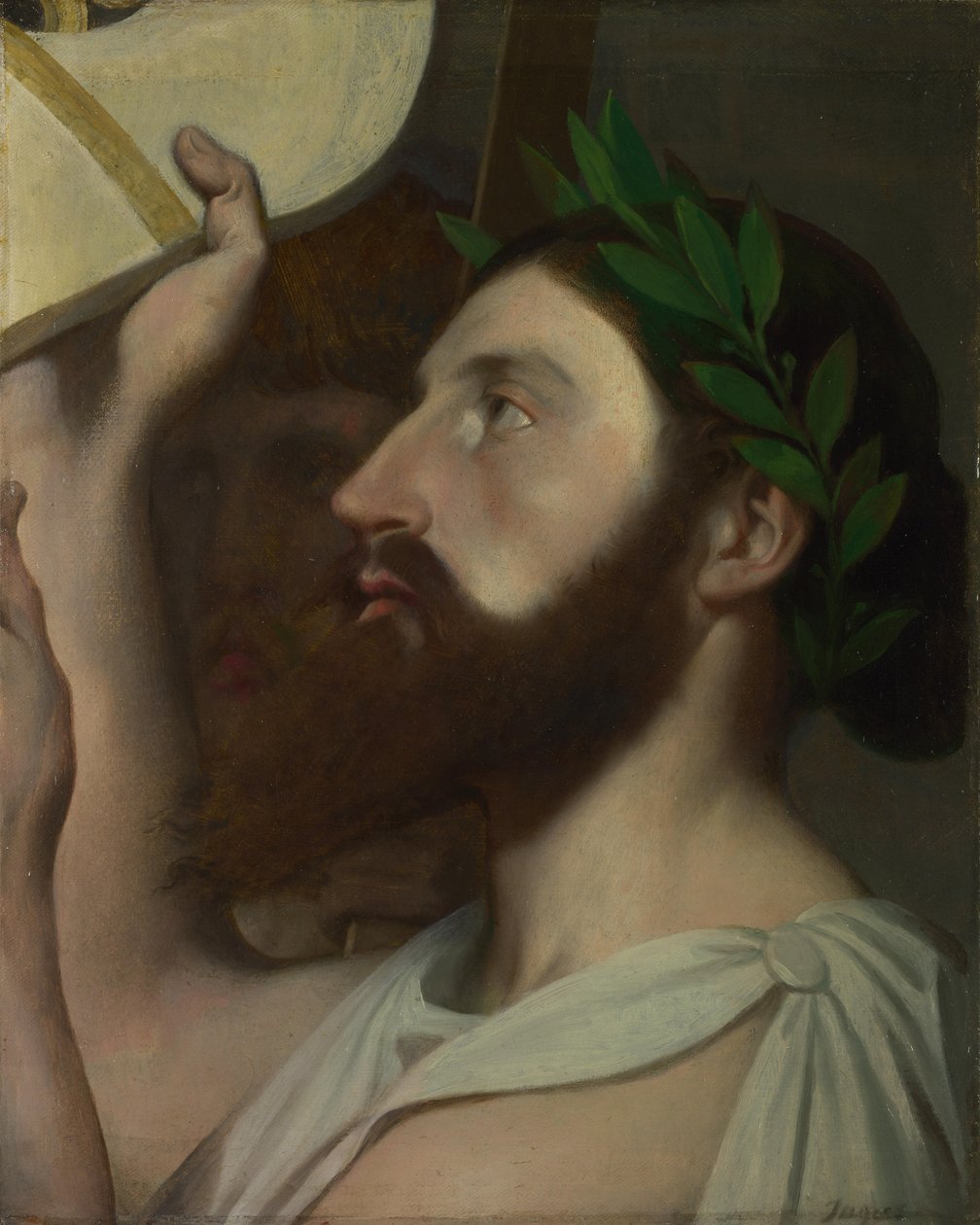 Píndaro e Ictino de Jean Auguste Dominique Ingres
