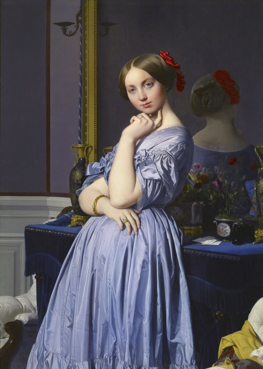 Retrato de la condesa de Haussonville de Jean Auguste Dominique Ingres