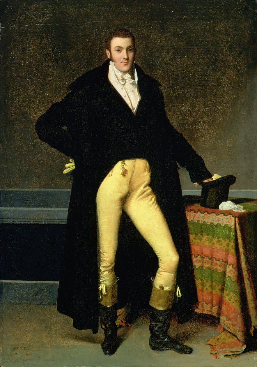 Retrato de Joseph-Antoine de Nogent, 1815 de Jean Auguste Dominique Ingres