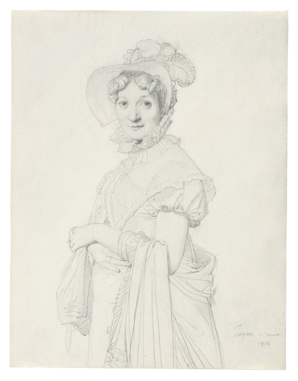 Retrato de una joven de Jean Auguste Dominique Ingres