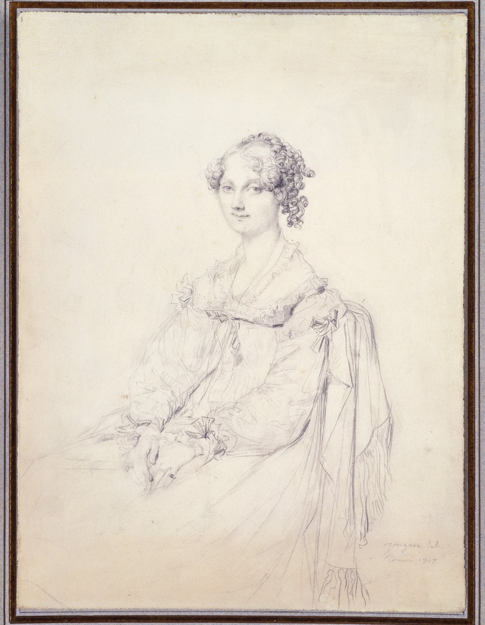 Retrato de la Hon. Sra. Fleetwood Pellew de Jean Auguste Dominique Ingres