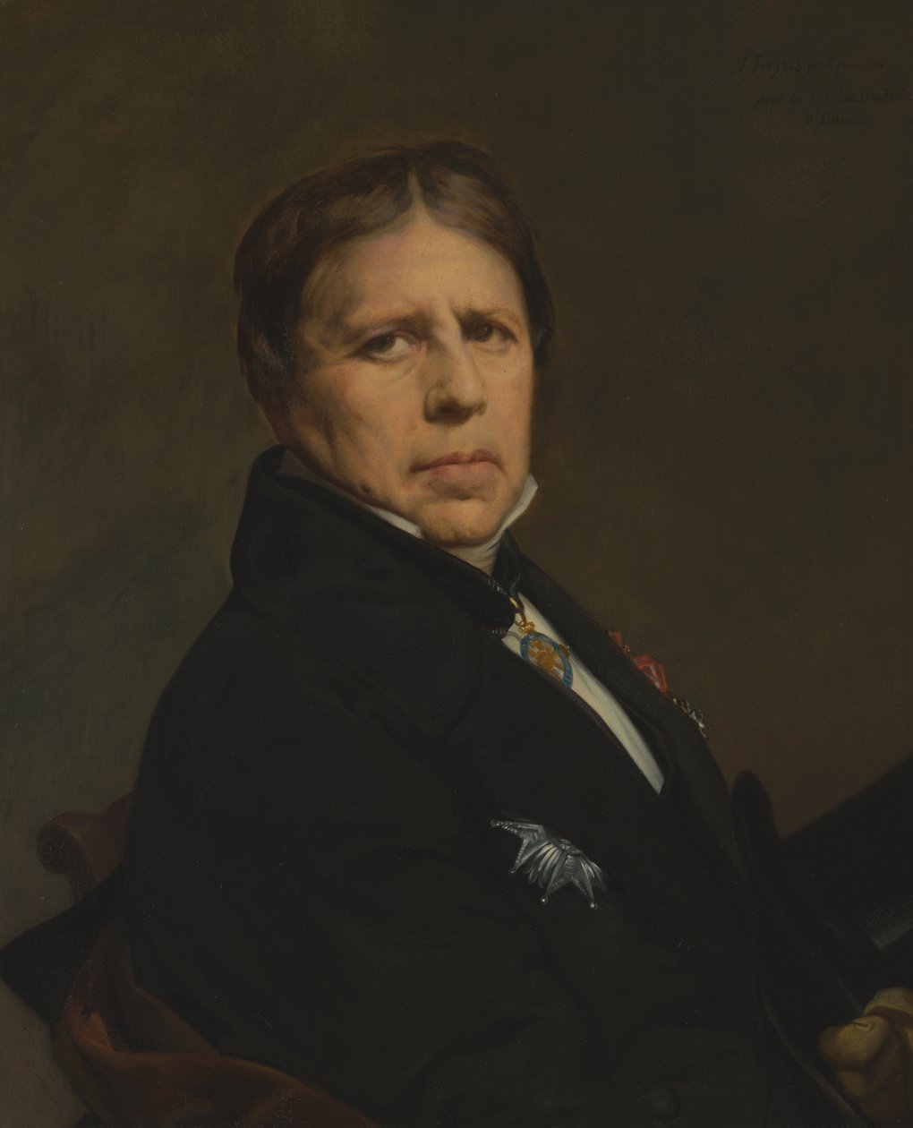 Autorretrato de Jean Auguste Dominique Ingres