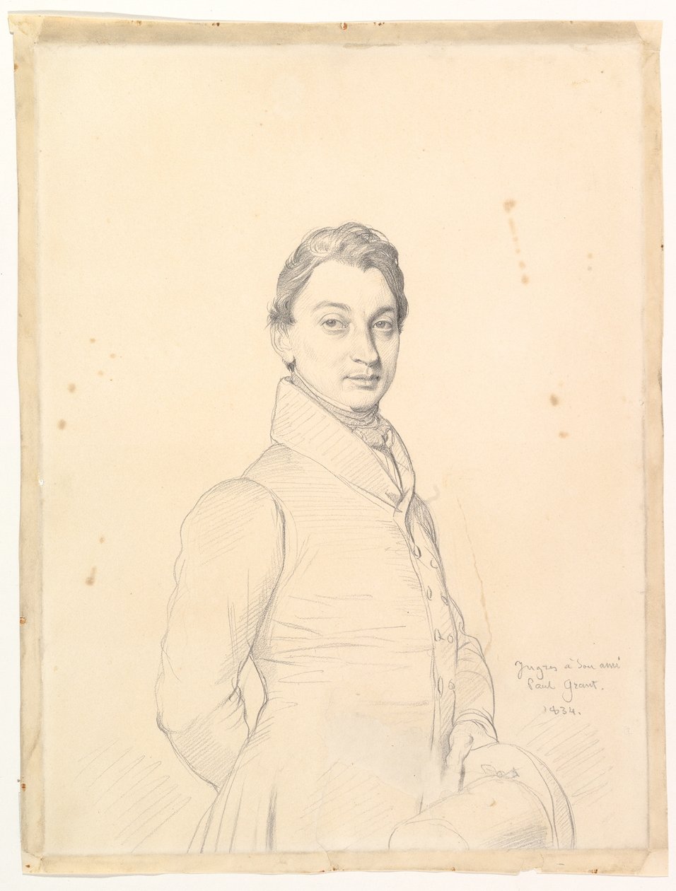 El abogado Paul Grand de Jean Auguste Dominique Ingres