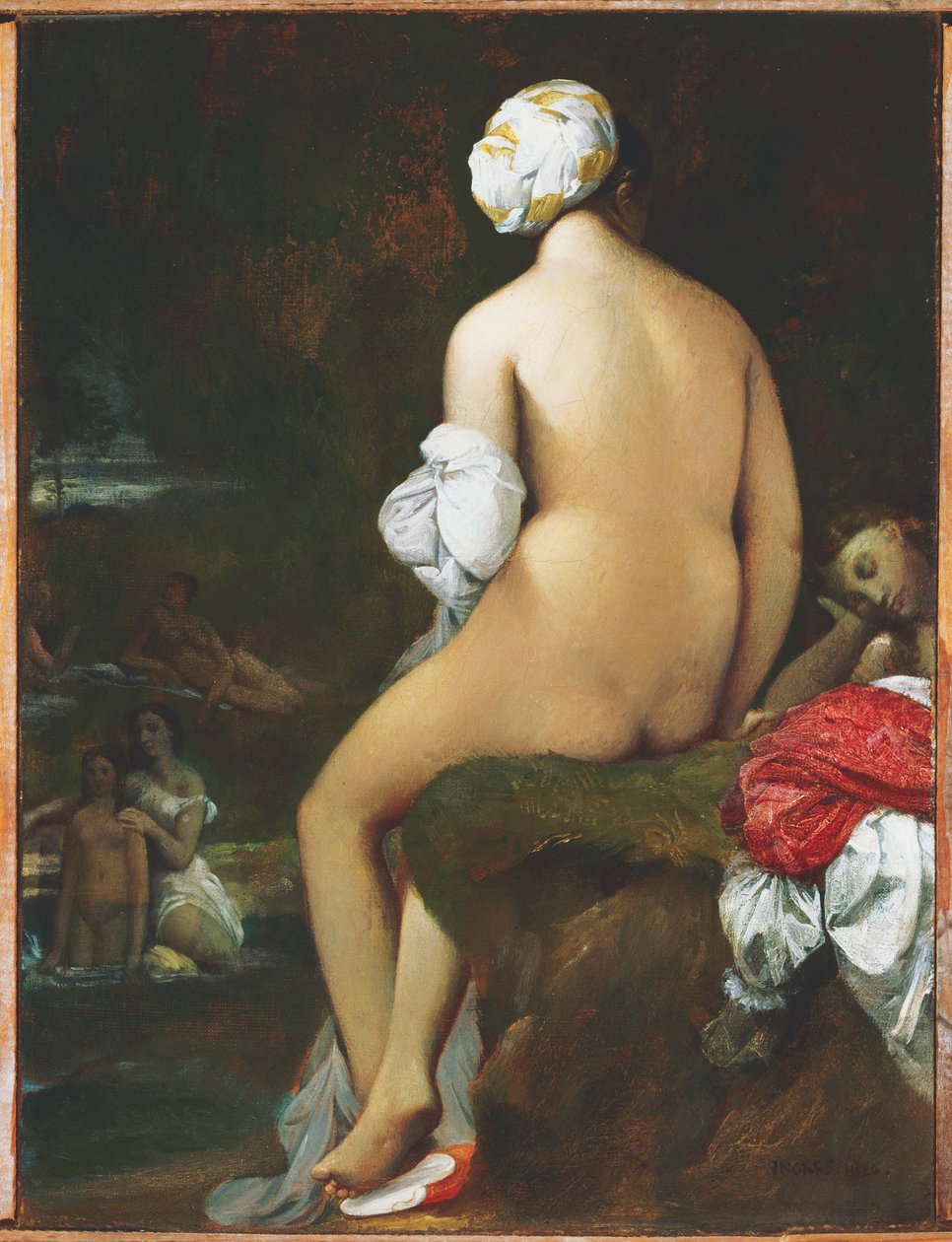 El pequeño bañista de Jean Auguste Dominique Ingres