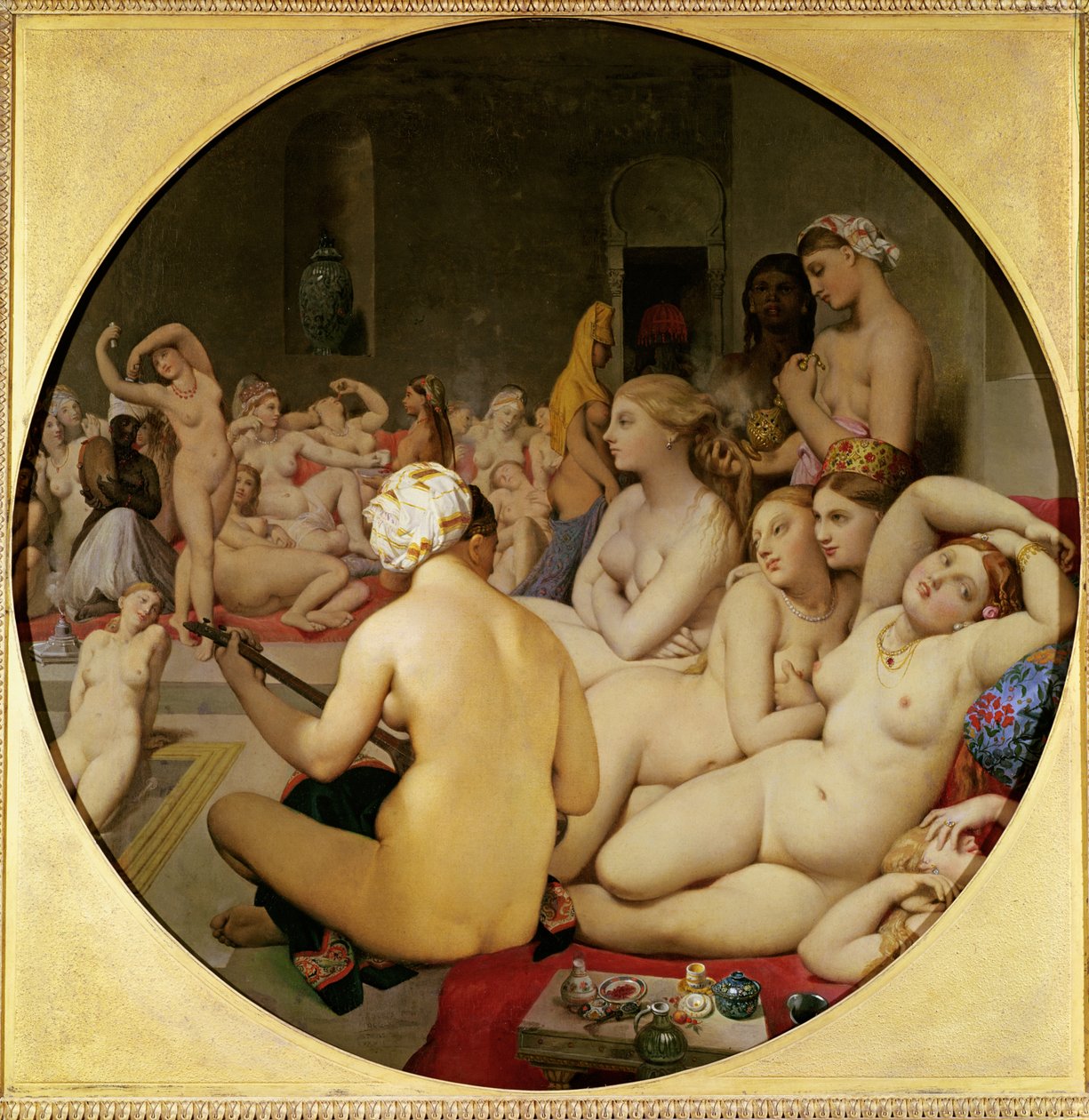 El Baño Turco de Jean Auguste Dominique Ingres