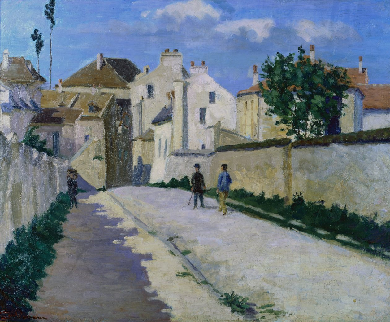 Rue de Clamart en Vanves, c.1873 de Jean Baptiste Armand Guillaumin