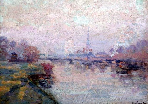 El Sena en París de Jean Baptiste Armand Guillaumin