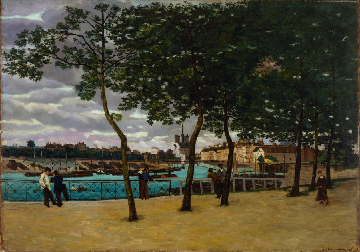 El Sena en París de Jean Baptiste Armand Guillaumin