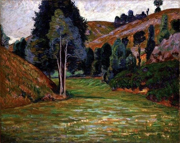 Valle en Pontgibaud, c.1890 de Jean Baptiste Armand Guillaumin