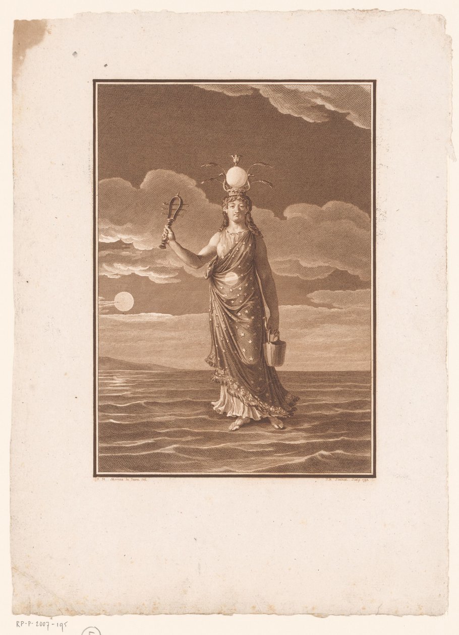 Isis, la diosa de los mil nombres, o la naturaleza personificada La Déesse Myrionime, Isis, ou la Nature Personifiée de Jean Baptiste Blaise Simonet