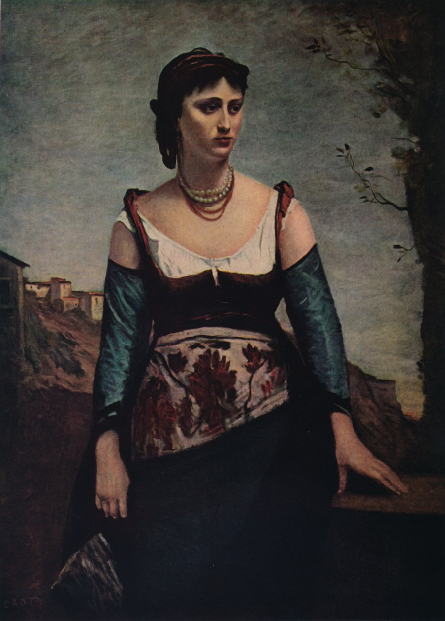 Agostina de Jean Baptiste Camille Corot