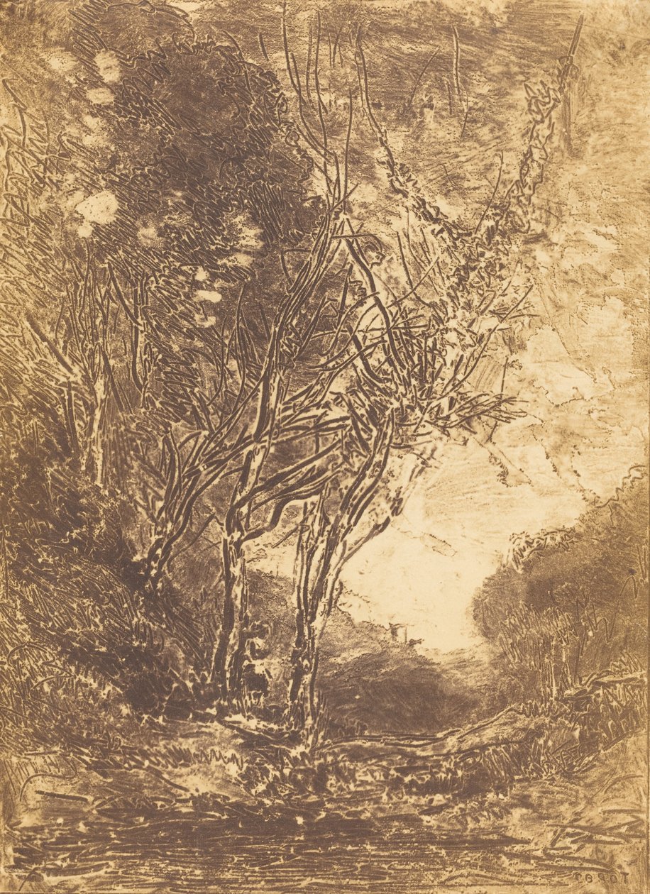Emboscada de Jean Baptiste Camille Corot