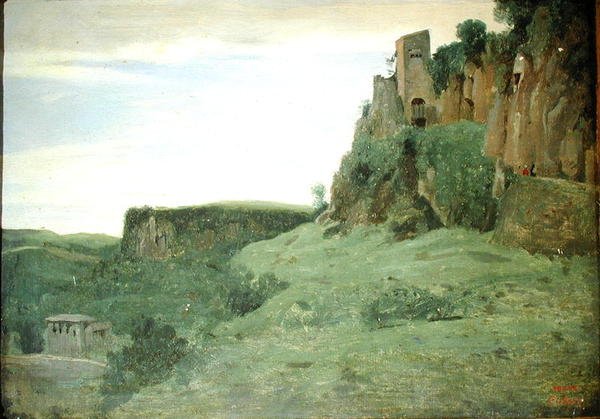 Civita Castellana, c.1826-27 de Jean Baptiste Camille Corot
