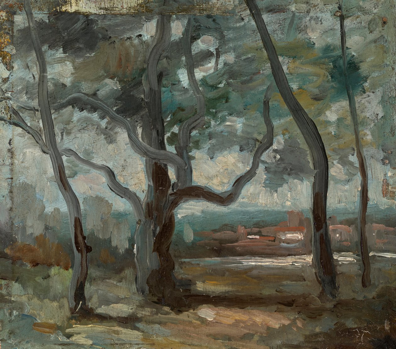 El Gran Árbol (Estudio) de Jean Baptiste Camille Corot