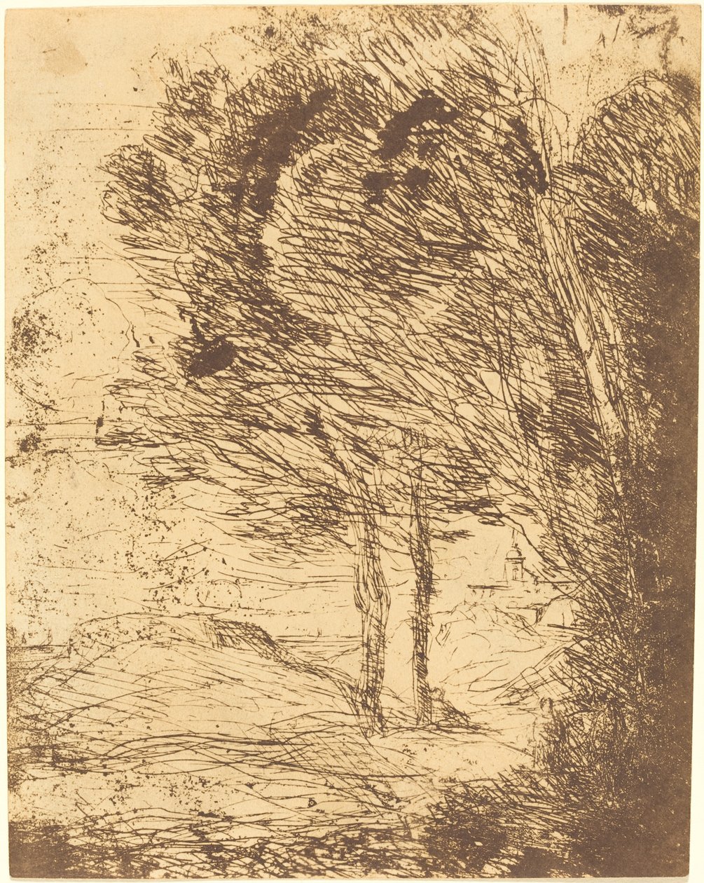 Alrededores de Génova de Jean Baptiste Camille Corot